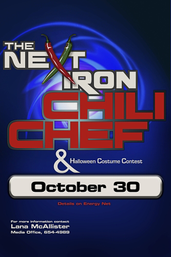 Olena Bilyk: Chili Contest Poster